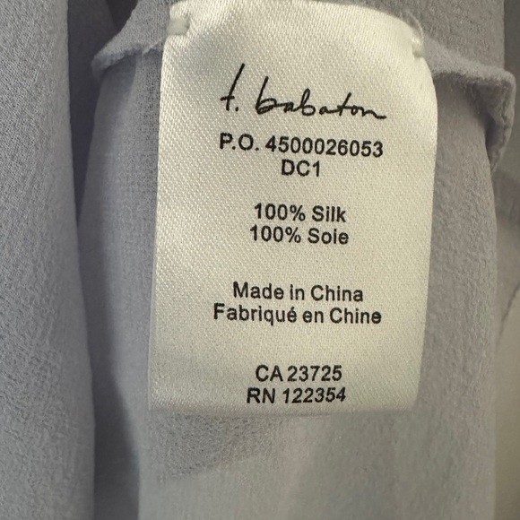 Aritzia Babaton silk blouse size xxxs - Picture 4 of 10